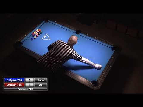 Chris Byers vs Damian Pongpanik (8-Ball, Race to 20)