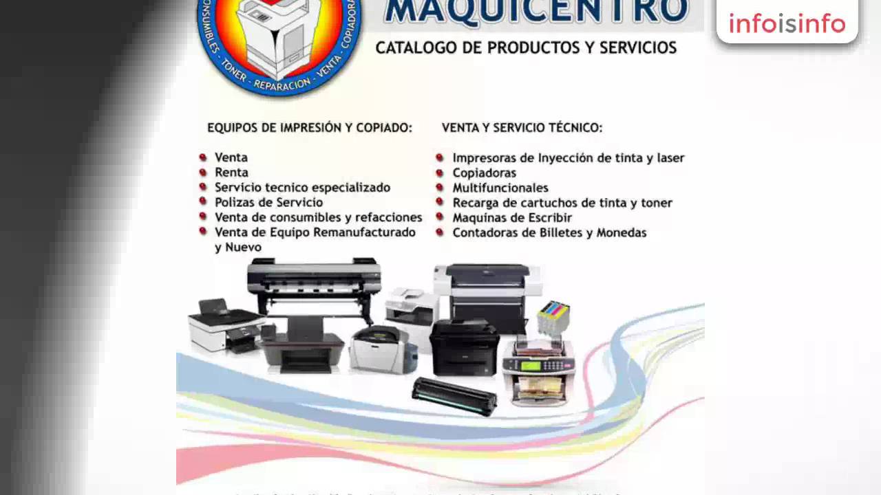 Vídeo de la empresa MAQUICENTRO COPIADORAS IMPRESORAS