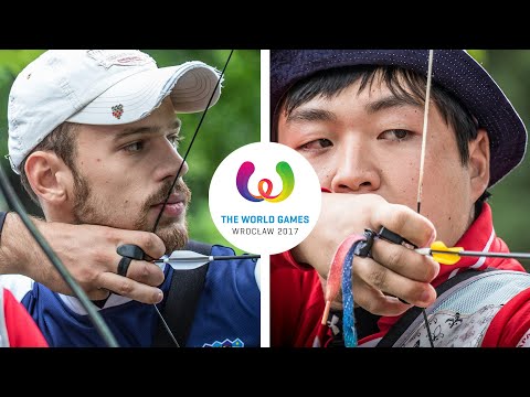 Matijah Mihalic v Oonuki Wataru – recurve men's bronze final | Wroclaw 2017 World Games