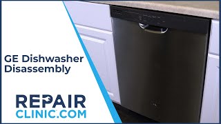 GE Dishwasher Disassembly (Model GDF510PSMSS)