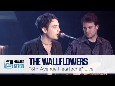 The Wallflowers “6th Avenue Heartache” Live on the Stern Show (1997)