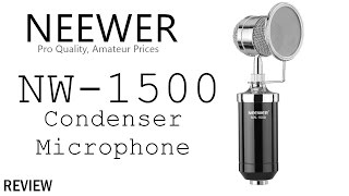 Video thumbnail for Neewer NW-1500 Condenser Microphone Review! by Dylan Bly