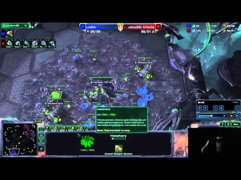 Vibe's proxy hatch Ravager rush (ZvT)