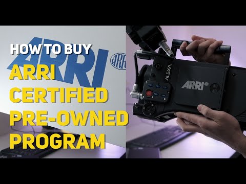 How to Buy Used ARRI Camera From "ARRI Certified Pre-Owned Program"? - It's super easy!