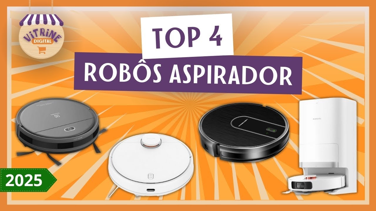 Qual é o melhor ROBÔ ASPIRADOR custo benefício? Top 4 melhores ROBÔS ASPIRADORES [BLACKFRIDAY]