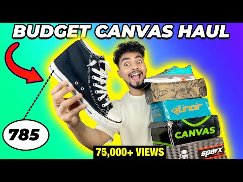 🔥FIRE COLLECTION🤩 - 5 Budget Canvas Sneakers Under...
