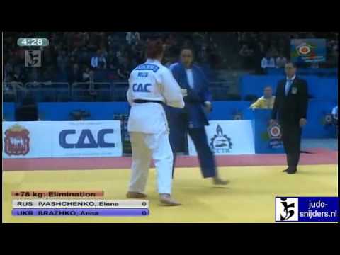 Elena Ivaschenko (RUS) - Anna Brazhko (UKR) [+78kg]