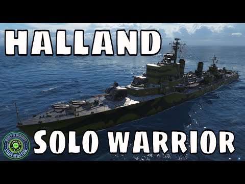 World of Warships Pan EU Halland Wows Solo Warrior Replay Highlight