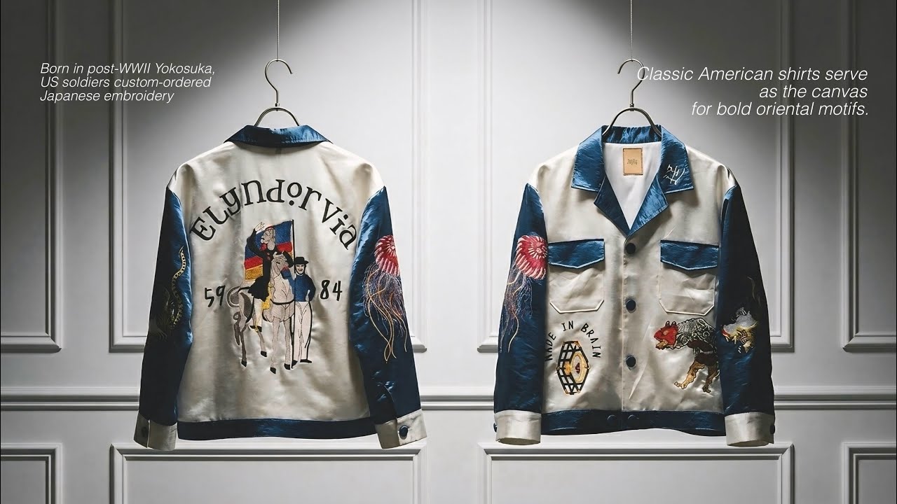 【スカシャツが好きです】スカジャンもいいけどスカシャツも。スーベニア　アメカジヴィンテージ 