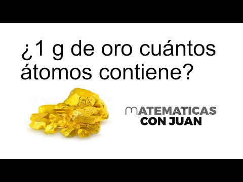 PASAR GRAMOS A NÚMERO DE ÁTOMOS.