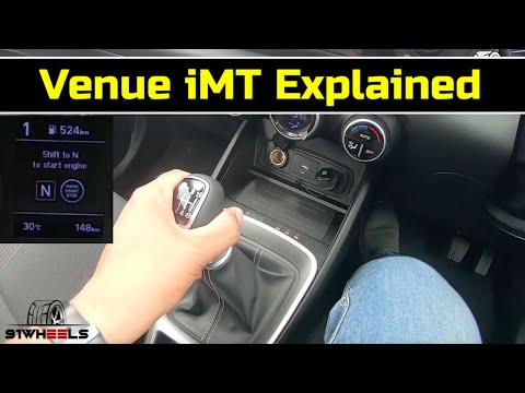 How does the iMT gearbox on the Venue work? 
