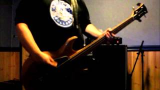 Kvelertak - Evig Vandrar - Bass cover (studio quality)