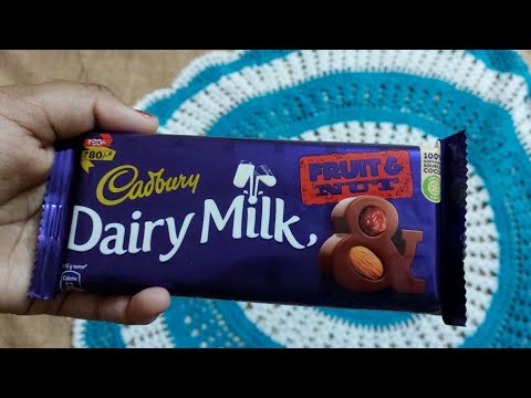 Cadbury Dairy Milk Fruit And Nut Chocolate | Dairy Milk Chocolate/Unboxing Dairy Milk Fruit And Nuts