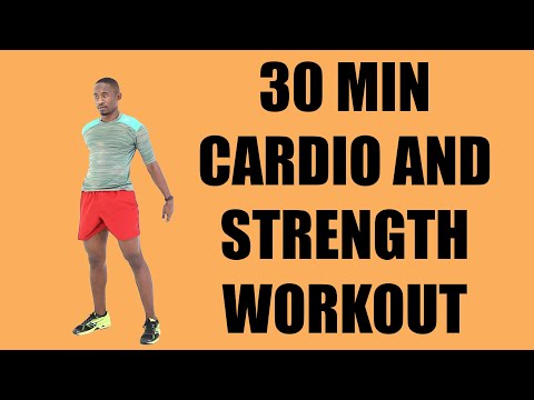 30 Minute Dumbbell Strength Training for Fat Loss Full Body Workout  250 Calories 