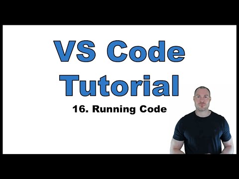 Vs Code Tutorial P 16 Running Code Play Button Python Repl Integrated Terminal Etc