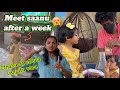 Meeting saanu after a week🥺❤️ | bought her new toys🧸 | my sister gets angry😡#saanvikashree