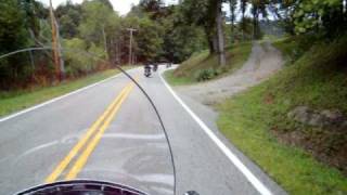 preview picture of video 'Bikers for Babies Run Route 36 Clay to Spencer WV Yamaha Roadstar ride'