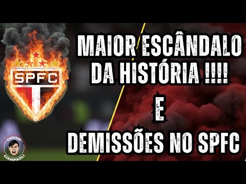 MAIOR ESCÂNDALO DA HISTÓRIA DO SÃO PAULO E DEMISSÕES #futebol #saopaulo #foracasares #youtubevideo 