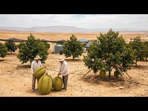 SHOCK: Giant Durian Grown in the Desert – You Won’t Believe Your Eyes