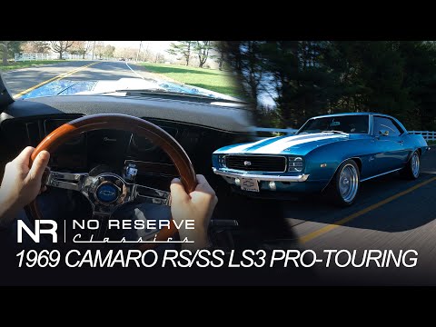 4K TEST DRIVE 6.2L LS3 1969 Chevrolet Camaro RS/SS Pro-Touring - FOR SALE CALL 18005627815