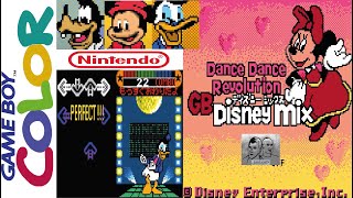 Dance Dance Revolution GB Disney Mix Game Boy Color - C&M Playthrough
