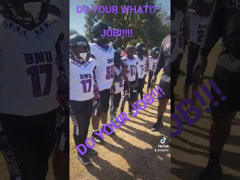 DO YOUR JOB!!!! YOU DO YOUR job we win EASY!!!#football #BMU #footballshorts  #FYP