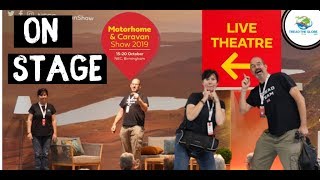 On STAGE - NEC Motorhome & Caravan Show 2019. Around the world drive [S4-E9]