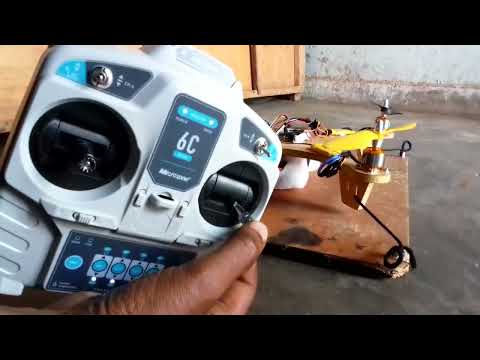 Making a ARDUINO Drone -I'm trying it out Modern Microzone 6C Mini radio transmitter / YMFC-AL
