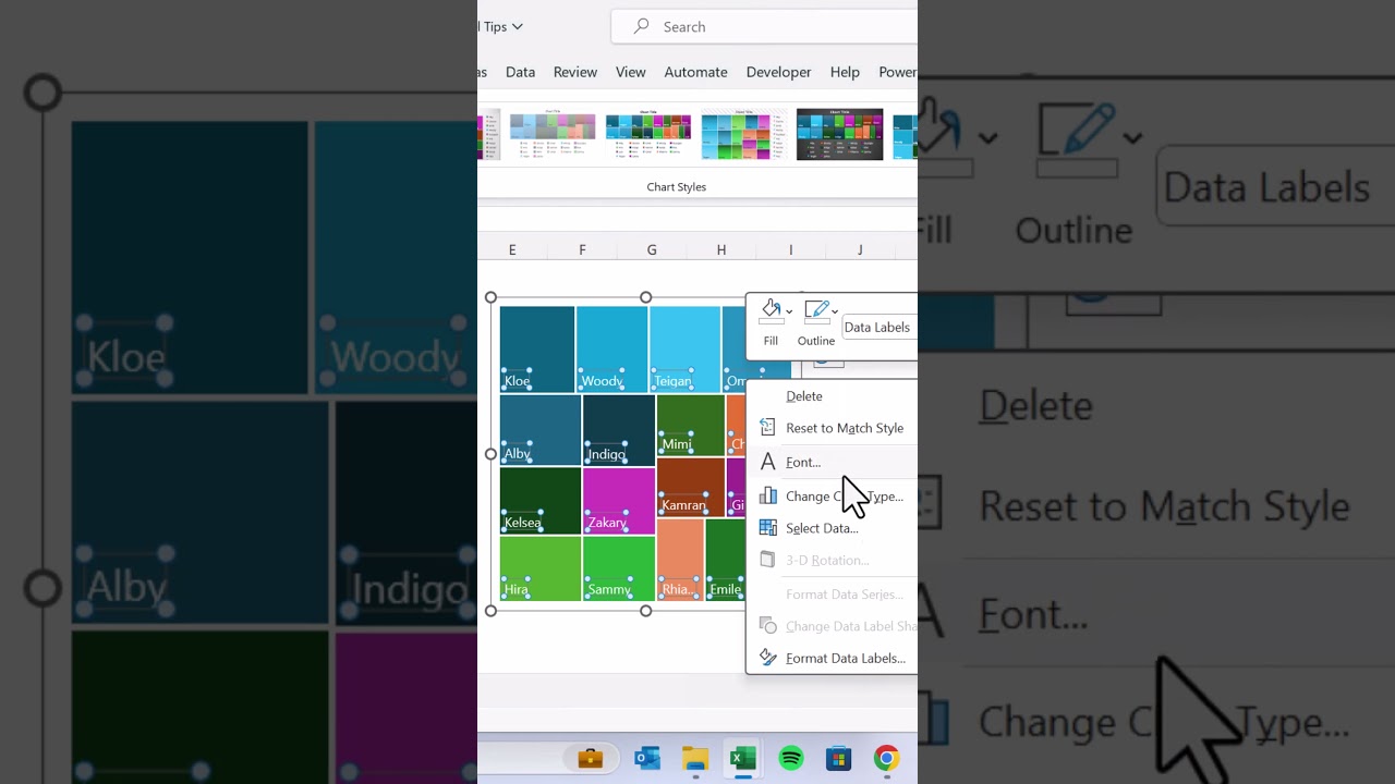 Unlock the Power of TREEMAP in Excel: You Won't Believe How Easy It Is! #shorts