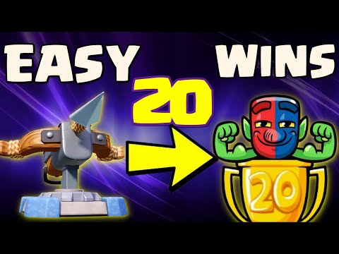 How I beat the 20 WIN CHALLENGE w/ Xbow Cycle! - Clash Royale