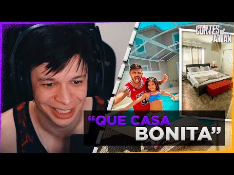 ARUAN REAGE A ESSA É NOSSA NOVA CASA NOS ESTADOS UNIDOS 🇺🇸 🏠 (THIAGO REIS) - Cortes do Aruan