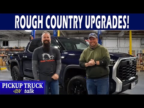 Modifying a 2022 Toyota Tundra with Rough Country