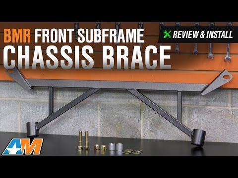 2015-2017 Mustang GT, EcoBoost BMR Front Subframe Chassis Brace Review & Install