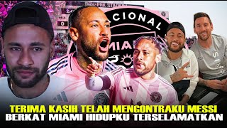 "Baru 1 Hari Terima Kontrak Miami" Neymar Menangis Sujud Syukur Terima Keuntungan Duet bareng Leo!!