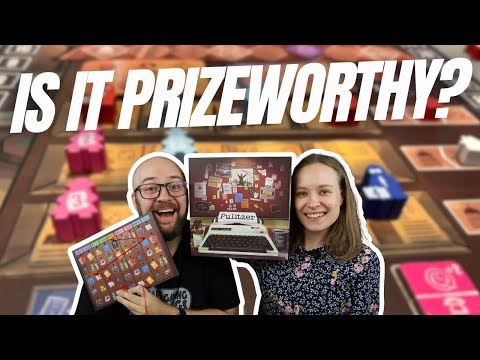 Is it prizeworthy? - Pulitzer Board Game Review