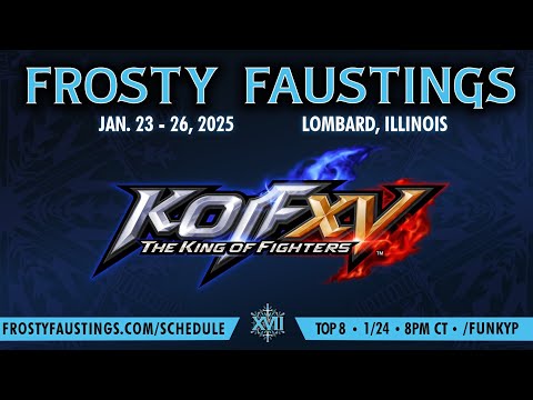 Frosty Faustings XVII 2025 - The King of Fighters XV Top 24: Dechimo, Wero Asamiya, Yurikov, VK