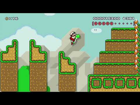Mario Generations Part 13-6 by Nman - Super Mario Maker - No Commentary 1bl