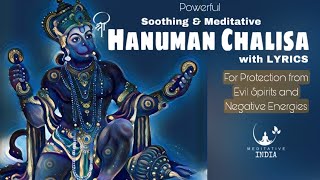 Download Lagu HANUMAN CHALISA with LYRICS | SOOTHING 1 HOUR HANUMAN MANTRA CHANTING | SUCCESS, GROWTH u0026 PROTECTION Thumbnail