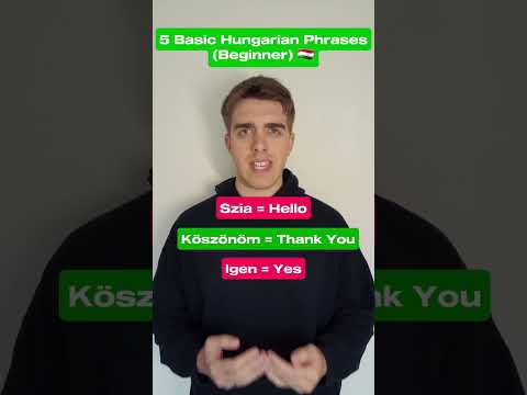 5 Essential Hungarian Words 🇭🇺