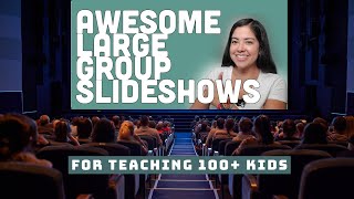 Make Awesome Large Group Slideshows using Canva | Main Assembly, VBS