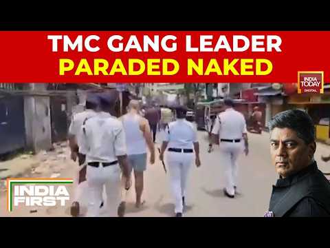 Watch: Bengal Govt Parades TMC Gang Leader In Underclothes, Bulldozes Offices & Downgrades Security