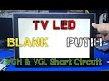 Tv Led Blank Putih Suara Ada ️ Tv Led TCL Panel Lcd 15 6 Inch