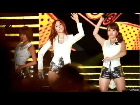 [HDFancam]120908 T-ARA Hyomin Sexy Love Cut Version