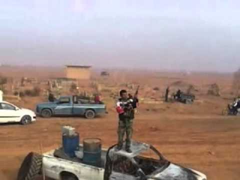 الاستيلاء على ناقلة جند بعد السيطرة على كتيبة المدفعية في منطقة الميادين من قبل كتائب بشائر النصر