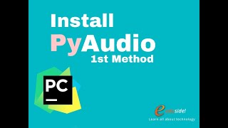 how to install PyAudio using .whl file || solved 100% Python