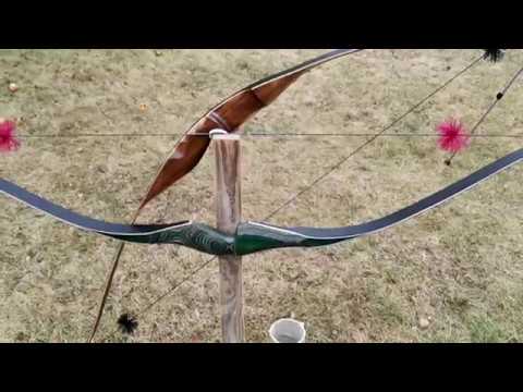 Jackalope 🏹 Malachite  Limited Edition vs. Wild Mountain  Dolomite! Traditionell Bogenschießen!