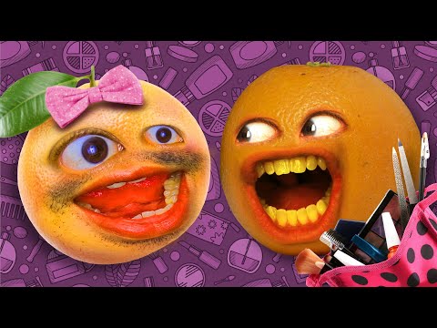 惱人的橙色--讓我的妹妹變醜的挑戰 (Annoying Orange - Making My Sister Ugly Challenge)