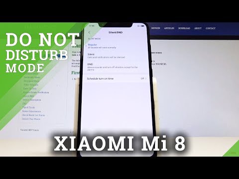 How to Allow Do Not Disturb on XIAOMI Mi 8 - Allow DND / Mute Sounds