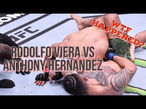 Rodolfo Vieria vs Anthony Hernandez UFC 258:  WTF Happened?