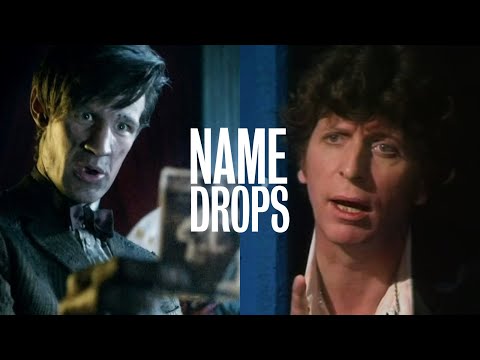 Every Time the Doctor Name Drops | Doctor Who